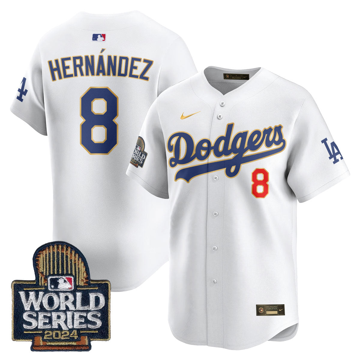 LAD World Series 2024 Jersey - All Stitched-DTD