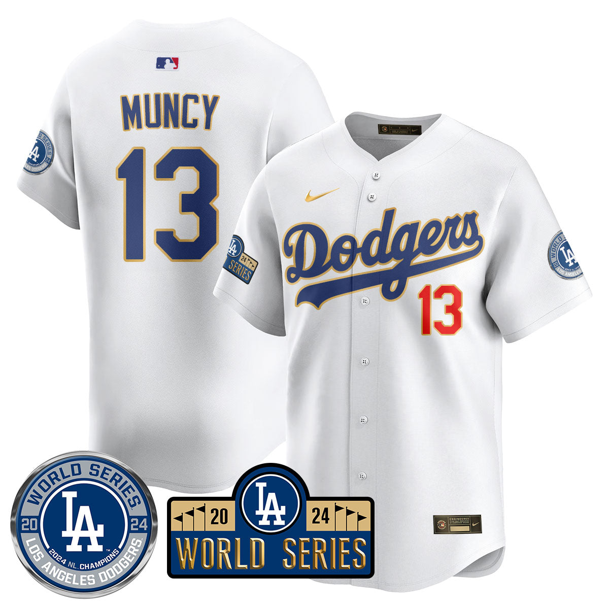 LAD World Series 2024 Jersey - All Stitched-DTD