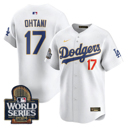 LAD World Series 2024 Jersey - All Stitched-DTD