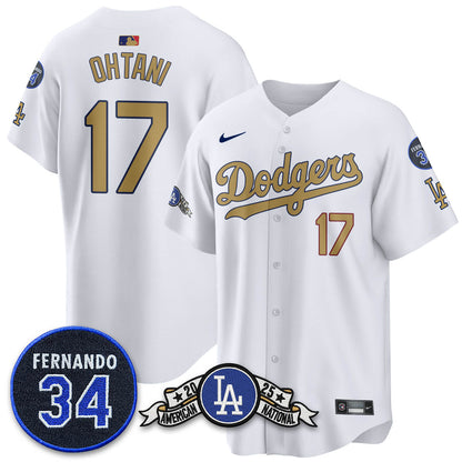 LAD 2025 National League Champions Jersey - All Stitched-DTD