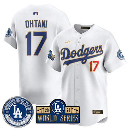 LAD World Series 2024 Jersey - All Stitched-DTD