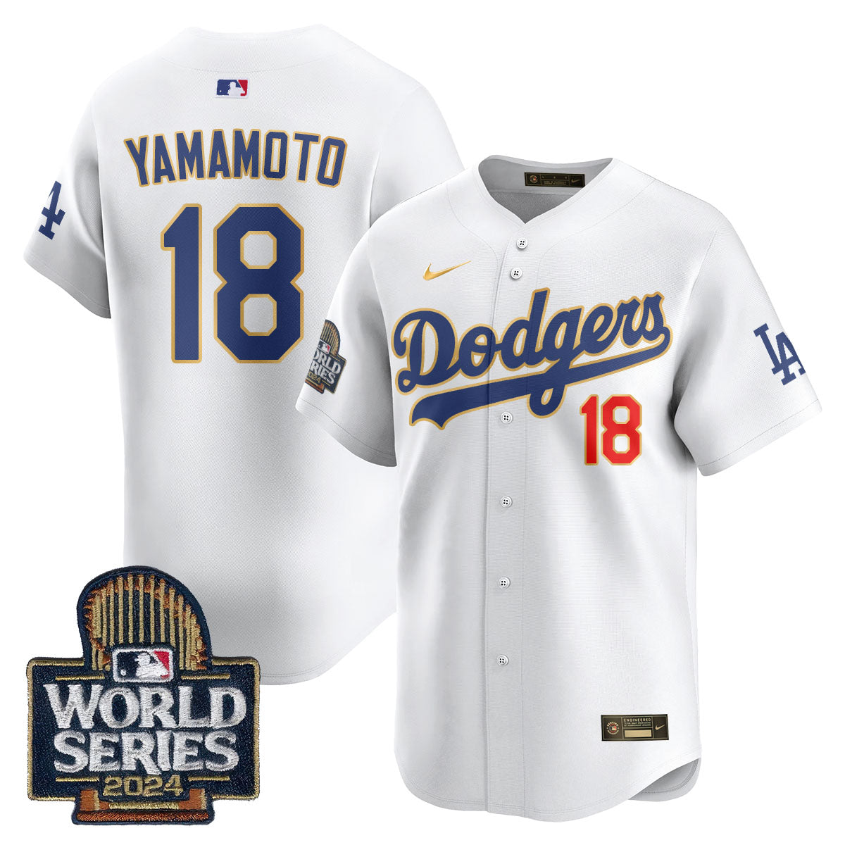 LAD World Series 2024 Jersey - All Stitched-DTD