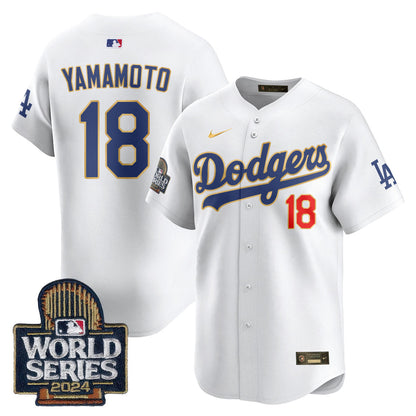 LAD World Series 2024 Jersey - All Stitched-DTD