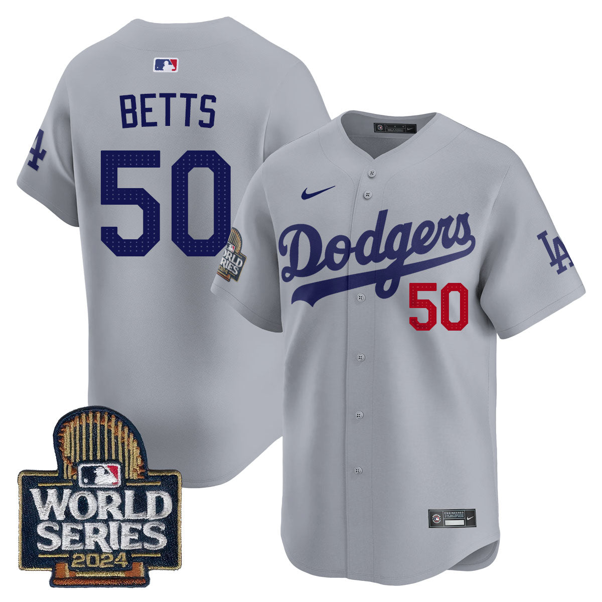 LAD World Series 2024 Jersey - All Stitched-DTD