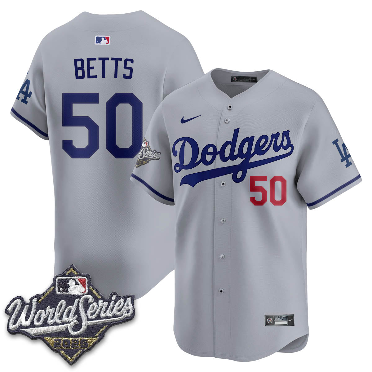 LAD 2025 World Series Jersey - All Stitched-DTD