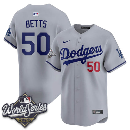 LAD 2025 World Series Jersey - All Stitched-DTD