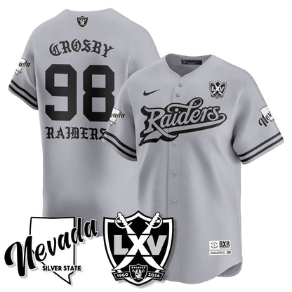 LVR Born x Raised Baseball Jersey - All Stitched-DTD