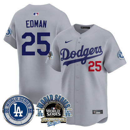 LAD World Series 2024 Jersey - All Stitched-DTD