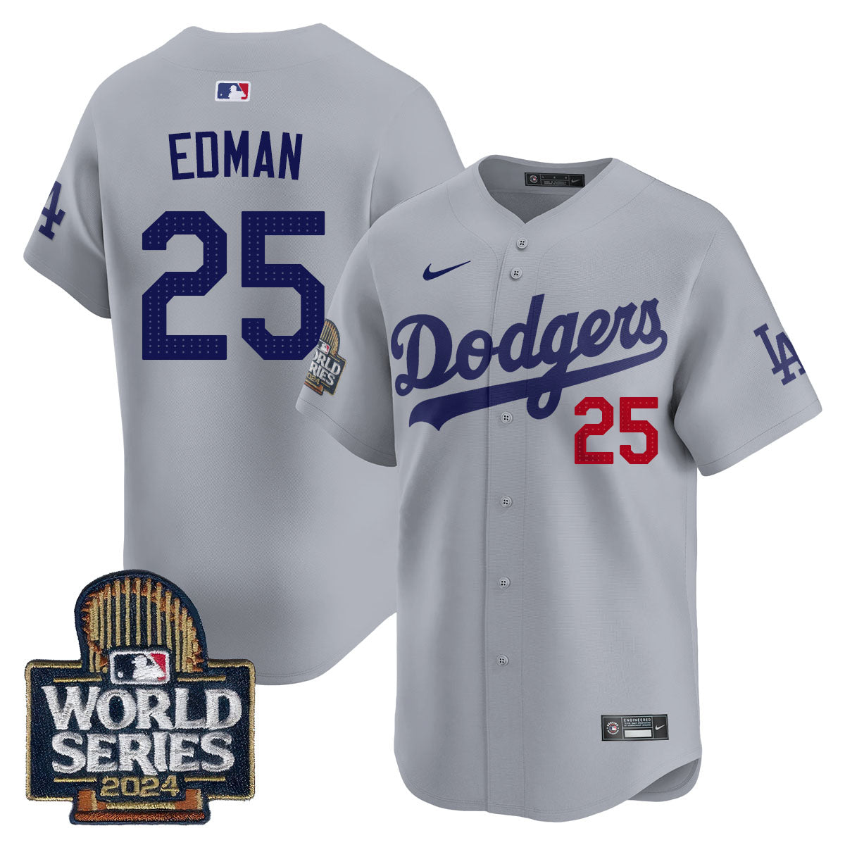LAD World Series 2024 Jersey - All Stitched-DTD