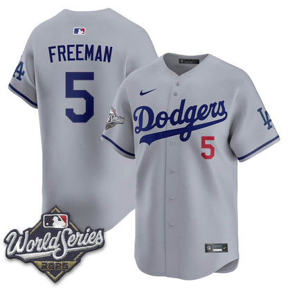 LAD 2025 World Series Jersey - All Stitched-DTD