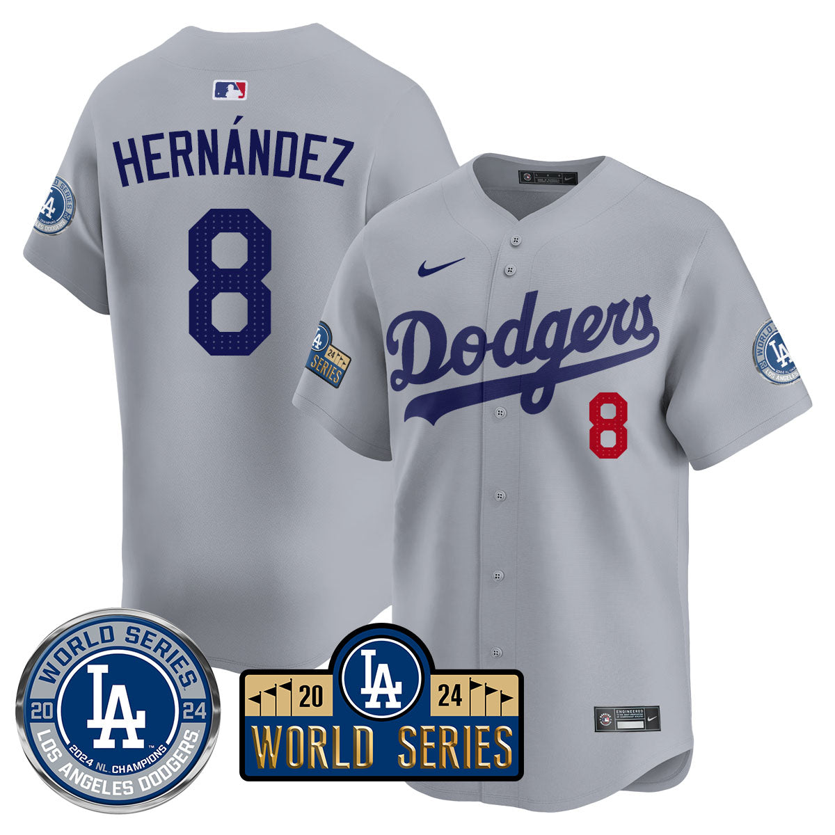 LAD World Series 2024 Jersey - All Stitched-DTD
