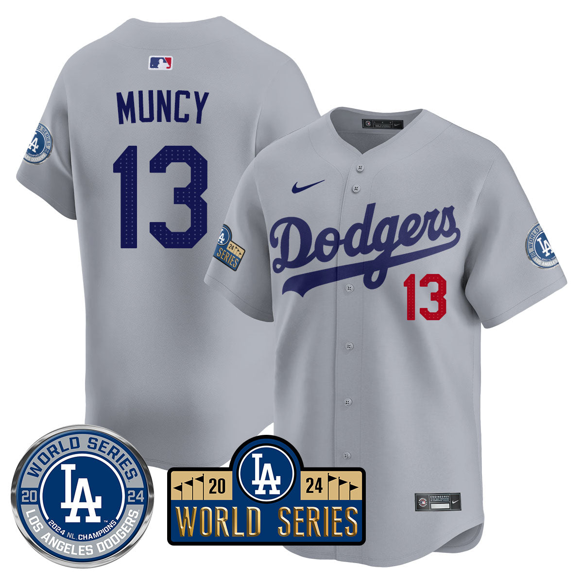 LAD World Series 2024 Jersey - All Stitched-DTD