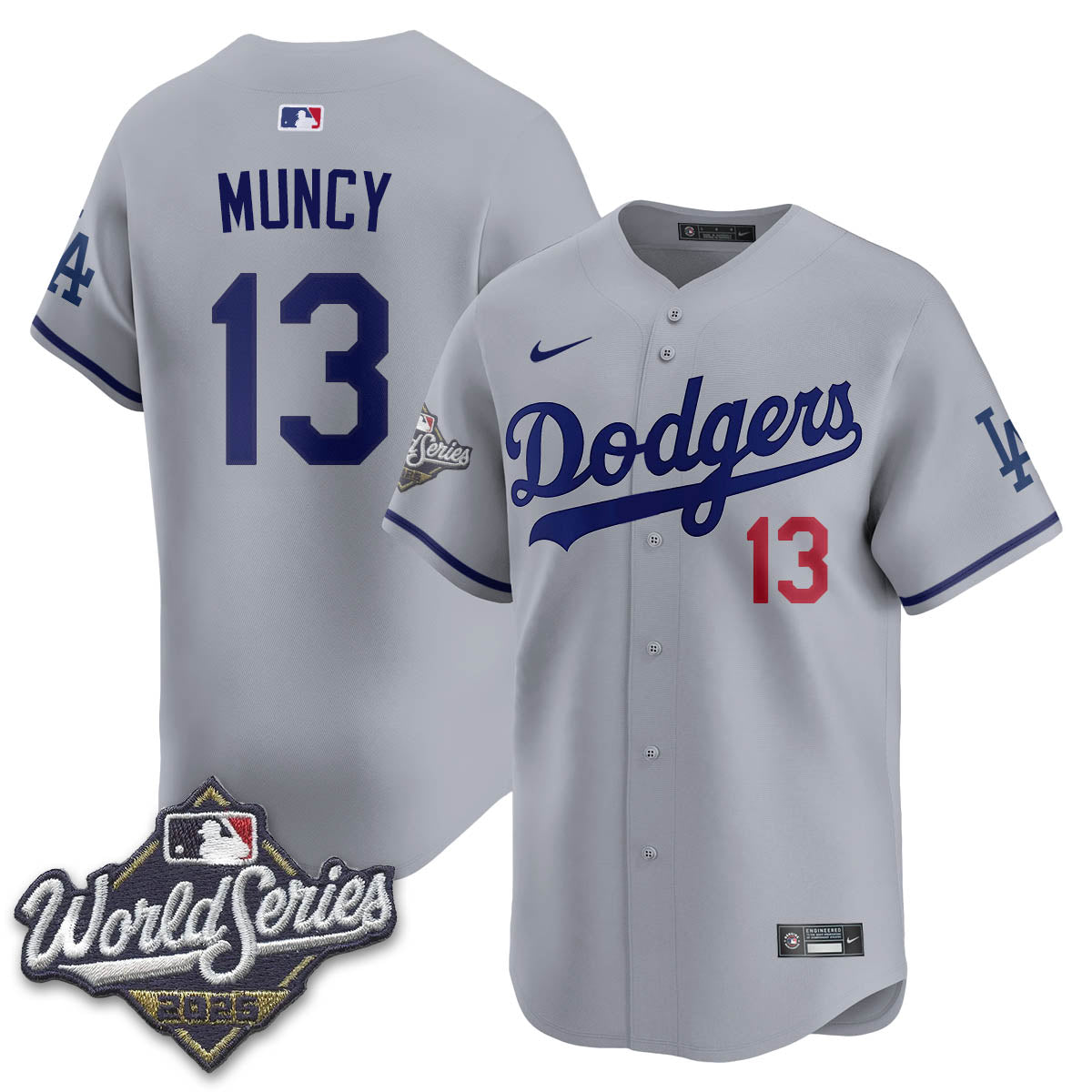 LAD 2025 World Series Jersey - All Stitched-DTD
