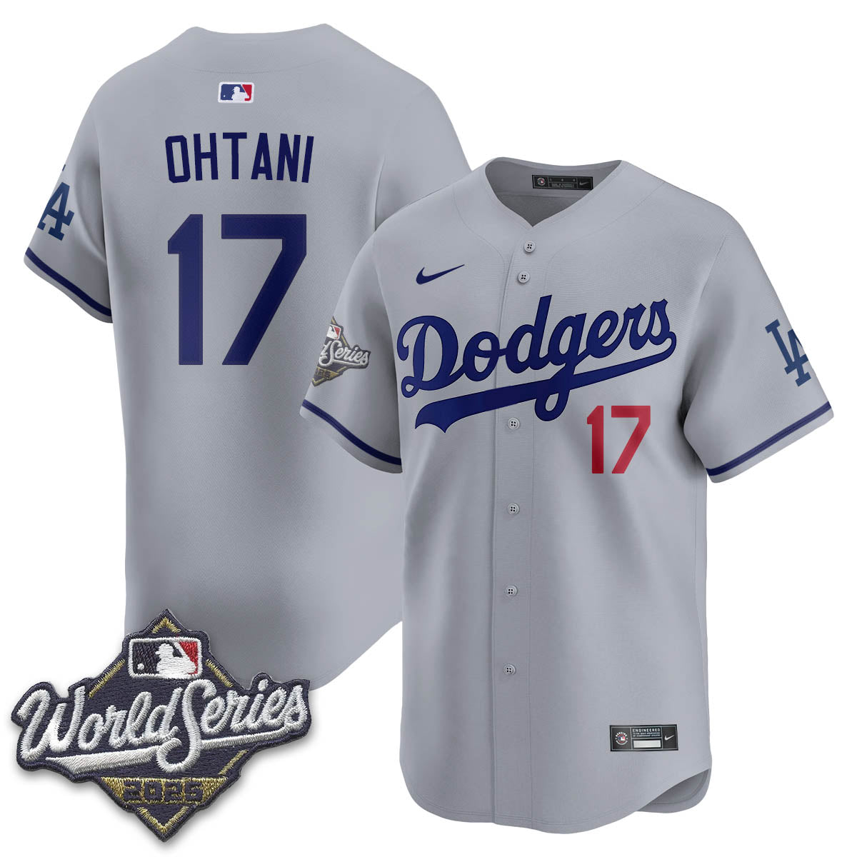 LAD 2025 World Series Jersey - All Stitched-DTD