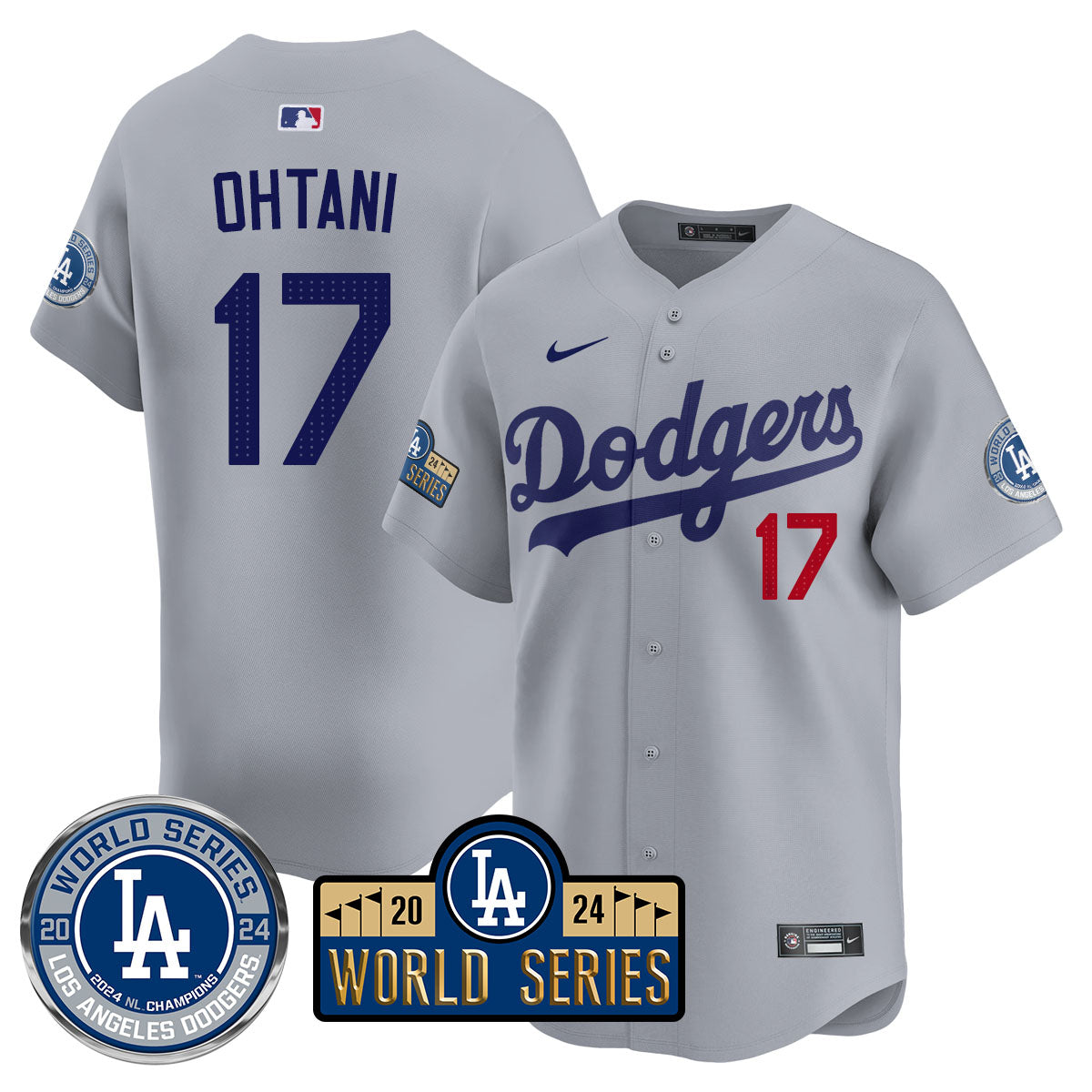 LAD World Series 2024 Jersey - All Stitched-DTD