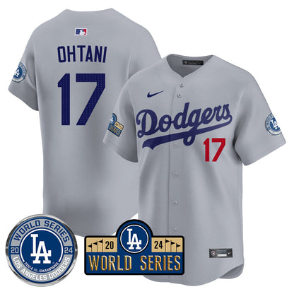 LAD World Series 2024 Jersey - All Stitched-DTD