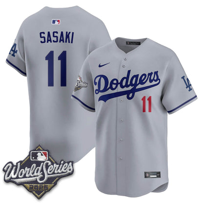LAD 2025 World Series Jersey - All Stitched-DTD