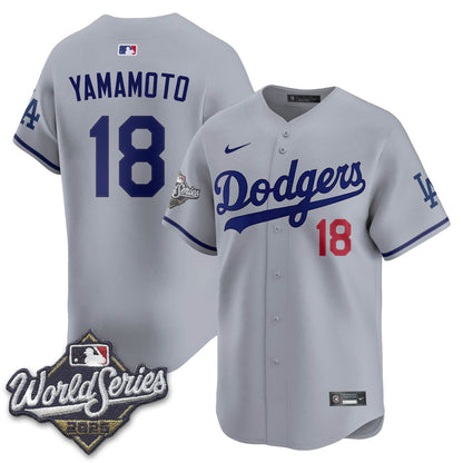 LAD 2025 World Series Jersey - All Stitched-DTD