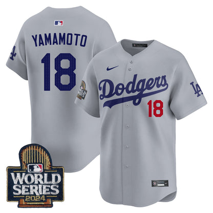 LAD World Series 2024 Jersey - All Stitched-DTD