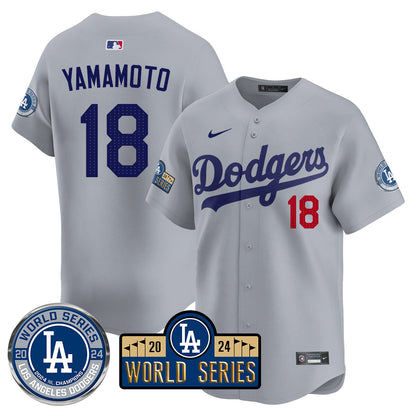 LAD World Series 2024 Jersey - All Stitched-DTD