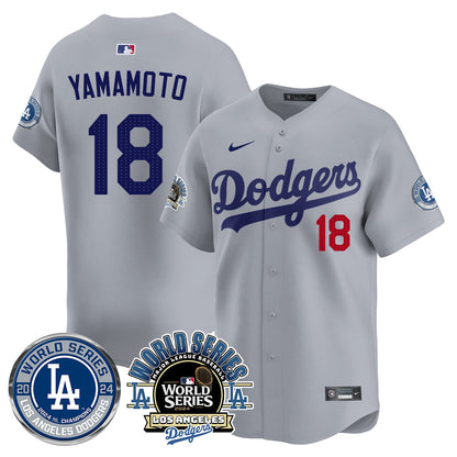 LAD World Series 2024 Jersey - All Stitched-DTD