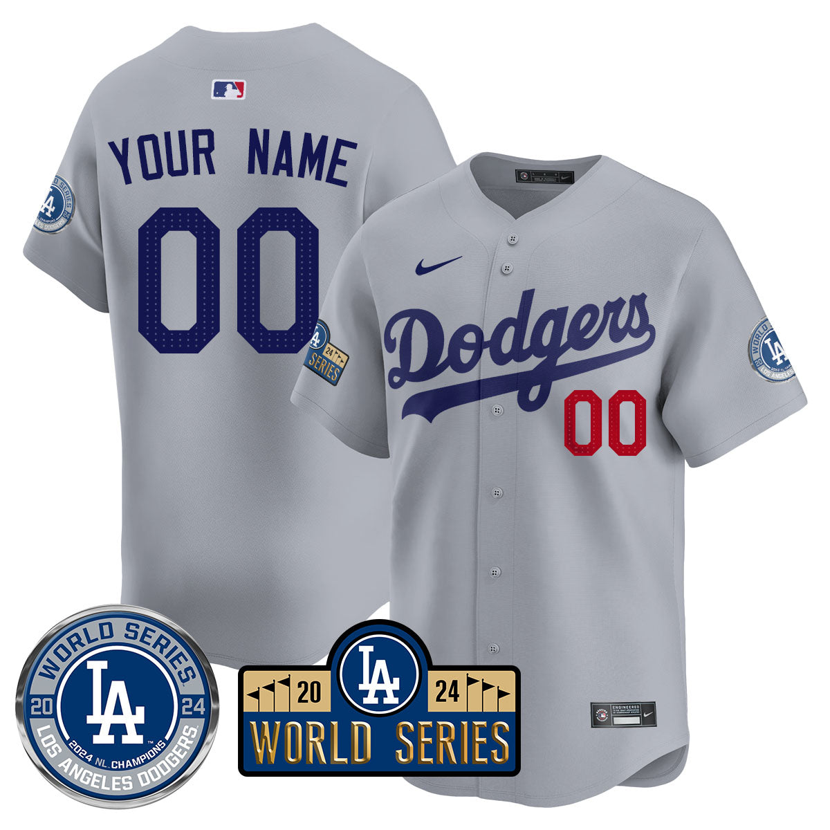 LAD World Series 2024 Custom Jersey - All Stitched-DTD