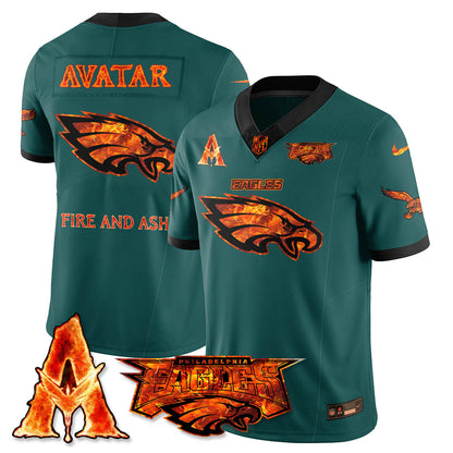 PHI x Avatar 3 Fire and Ash Jersey - Stitched-DTD