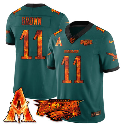 PHI x Avatar 3 Fire and Ash Jersey - Stitched-DTD