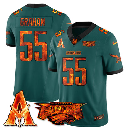 PHI x Avatar 3 Fire and Ash Jersey - Stitched-DTD