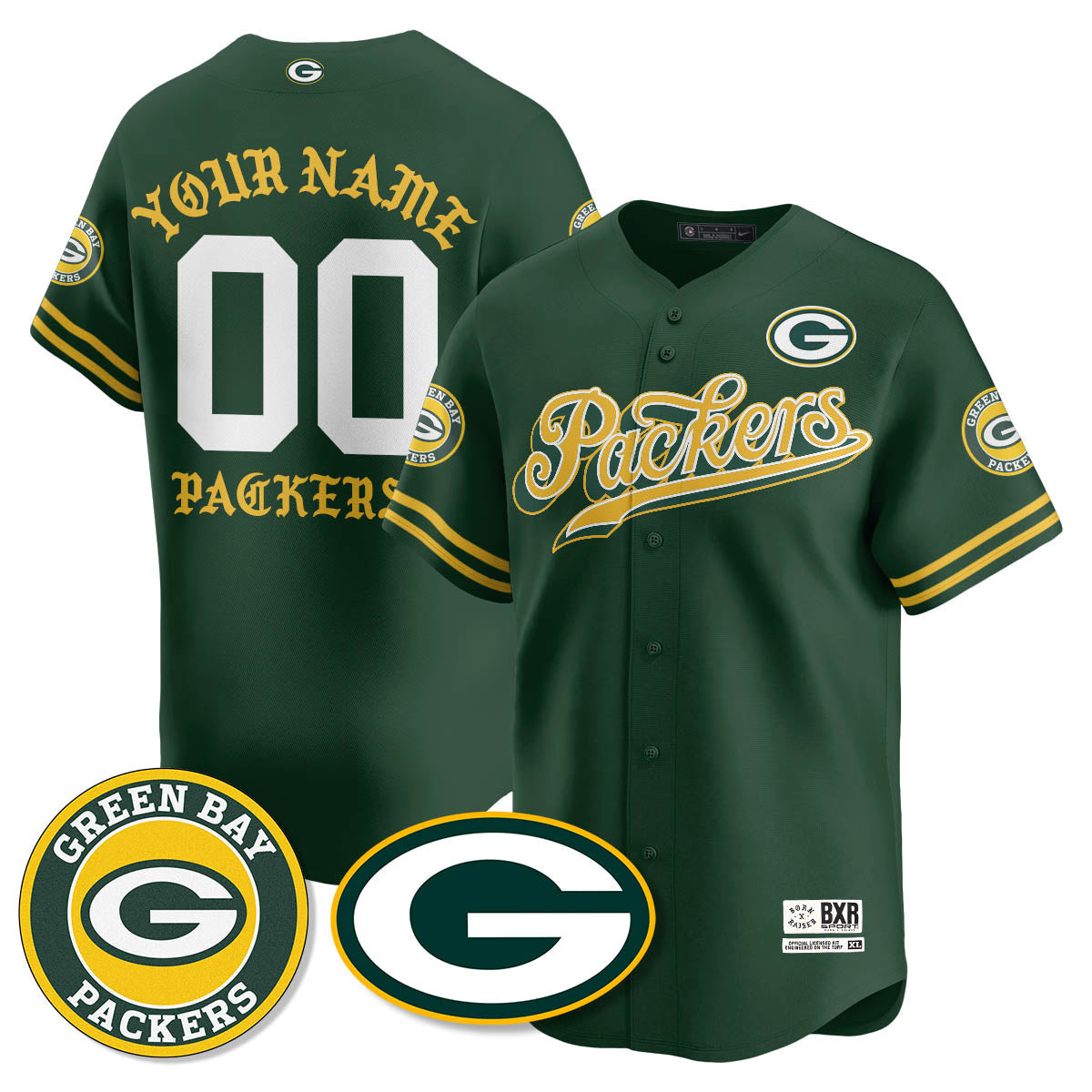 GB Born x Raised Baseball Custom Jersey - All Stitched-DTD