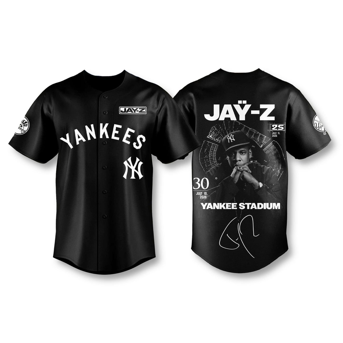 NYY x Jay-Z Hometown Show 2026 Limited Edition Jersey - Printed-DTD