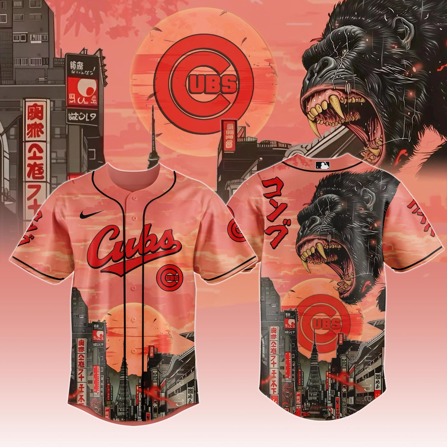CHC x Kong Japanese Heritage Limited Edition Jersey - Printed-DTD