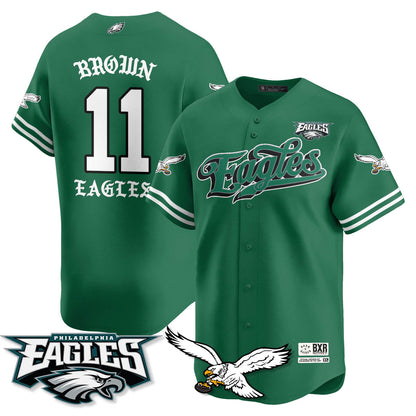 PHI Born x Raised Baseball Jersey - All Stitched-DTD