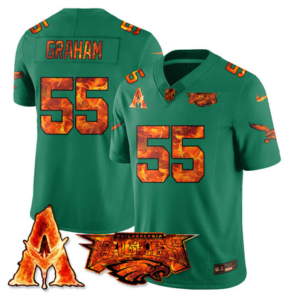 PHI x Avatar 3 Fire and Ash Jersey - Stitched-DTD