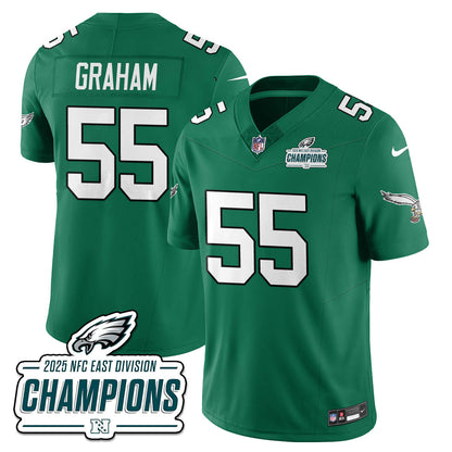 PHI NFC East Champions Vapor Limited Jersey - All Stitched-DTD