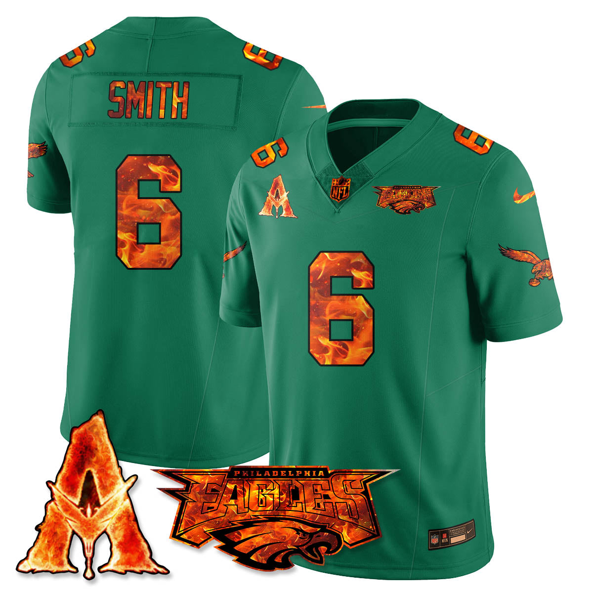 PHI x Avatar 3 Fire and Ash Jersey - Stitched-DTD