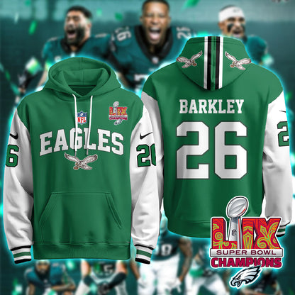 PHI Super Bowl LIX Champions Hoodie-DTD