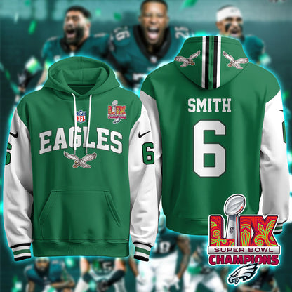 PHI Super Bowl LIX Champions Hoodie-DTD