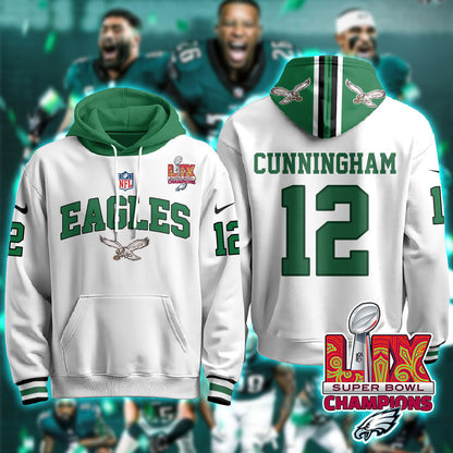 PHI Super Bowl LIX Champions Hoodie-DTD