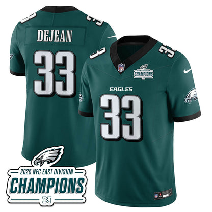 PHI NFC East Champions Vapor Limited Jersey - All Stitched-DTD