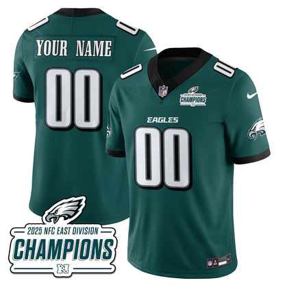 PHI NFC East Champions Vapor Limited Jersey - All Stitched-DTD