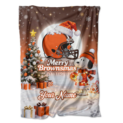 CB x SNP | Premium Christmas Fleece Blanket & Throw Pillow-DTD