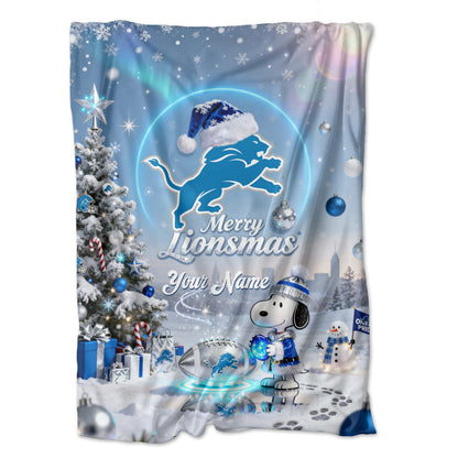 DL x SNP | Premium Christmas Fleece Blanket & Throw Pillow-DTD