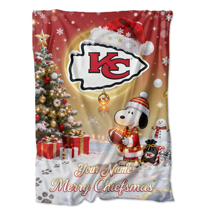 KCC x SNP | Premium Christmas Fleece Blanket & Throw Pillow-DTD