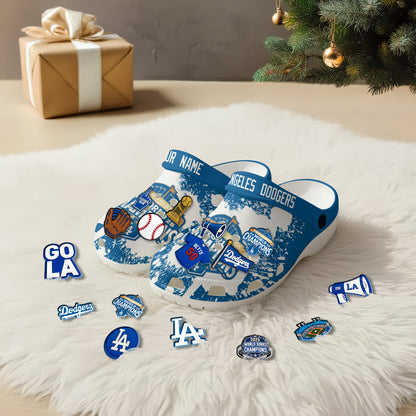 LAD World Series Champions Clogs - Charms Gift Set-DTD