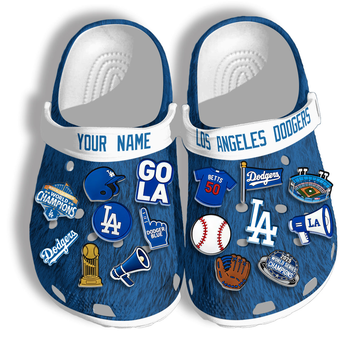 LAD World Series Champions Clogs - Charms Gift Set-DTD