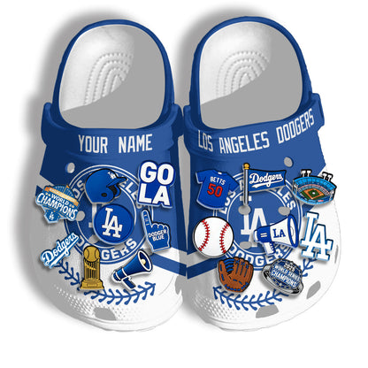 LAD World Series Champions Clogs - Charms Gift Set-DTD