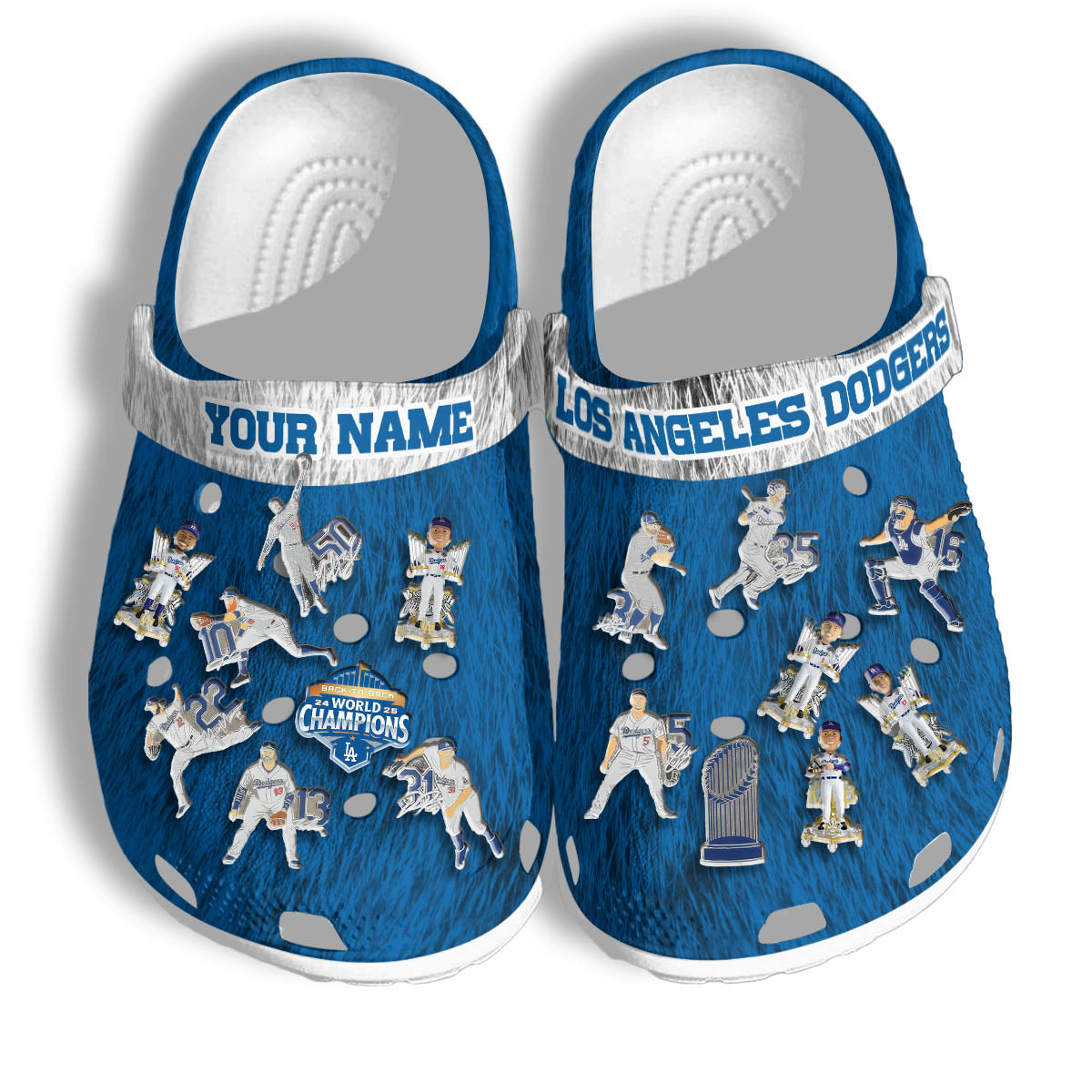 LAD World Series Champions Clogs - Charms Gift Set-DTD