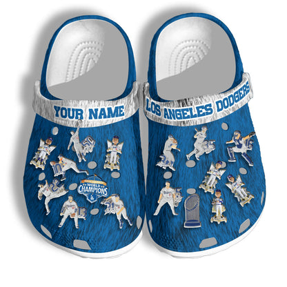 LAD World Series Champions Clogs - Charms Gift Set-DTD