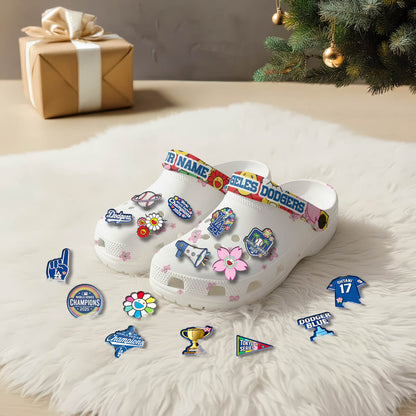 LAD Tokyo Series White Clogs - Charms Gift Set-DTD